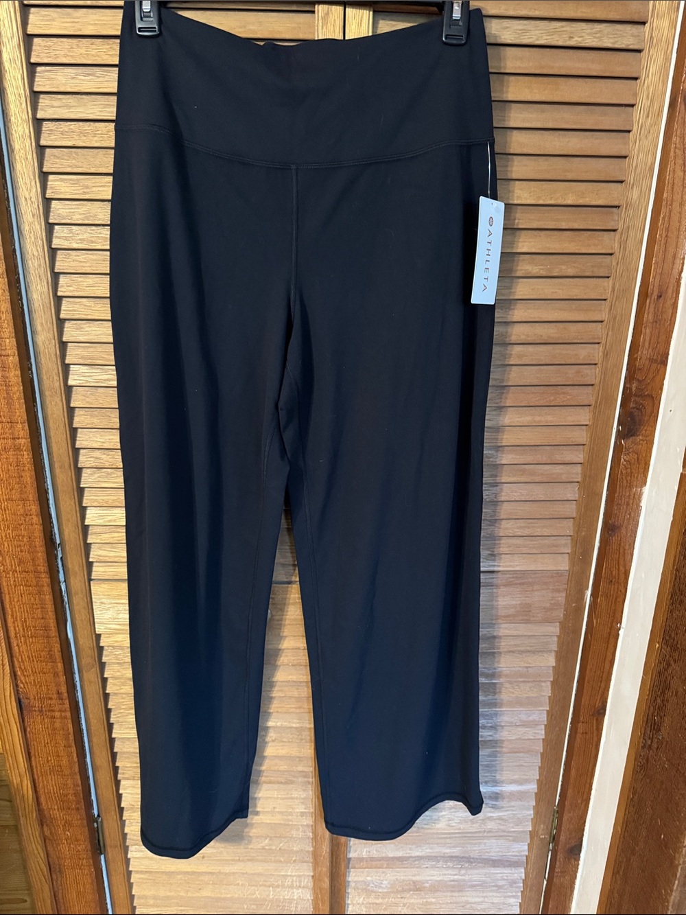 Athleta Black Ultra High Rise Elation Wide Leg Pant